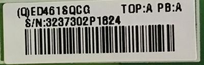 FUENTE DE PODER PARA MONITOR LENOVO / ED461SQCG / 715G7301-P01-000-001S / (Q)ED461SQCG / PANEL LTM238HL02 / MODELO T2424PA - Imagen 3