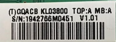 MAIN PARA MONITOR VIZIO / GQAACBKL038 / 715G4779-M01-000-004I / (T)GQACBKL03800 - Imagen 2