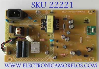 FUENTE DE PODER PARA MONITOR ASUS / PLPCDD561AQCB / 715G4995-P03-002-001R / PANEL LM230WF3(S2)(G2) / MODELO 23"