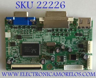 MAIN PARA MONITOR VIEWSONIC / 65.7T9Z1.004 / 48.7D505.011 / L9166-1 / PANEL M270HGE -L30 REV. C2 / MODELO VX2703MH-LED