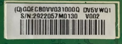 MAIN PARA MONITOR VIEWSONIC / GQECB0VV031 / 715G6323-M02-000-004L / (Q)GQECB0VV031000Q / PANEL TPM215HW01-HTN01 / MODELO VA2246M-LED - Imagen 2