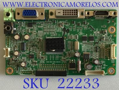 MAIN PARA MONITOR AOC / GQBCB0AA090 / 715G4641-M02-000-004L / (T)GQBCB0AA0900000 / MODELO 270LM00004