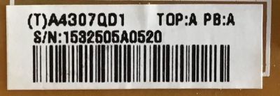 FUENTE DE PODER AOC / A4307QD1 / 715G3895-P01-L30-002H / (T)A4307QD1 / PANEL TPM215HW01-H1L01 REV:C1D / MODELO LE22H067 - Imagen 2