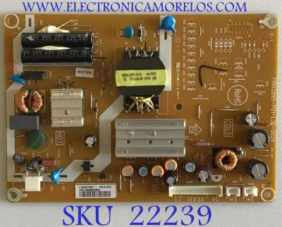 FUENTE DE PODER AOC / A4307QD1 / 715G3895-P01-L30-002H / (T)A4307QD1 / PANEL TPM215HW01-H1L01 REV:C1D / MODELO LE22H067