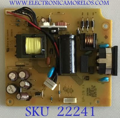 FUENTE DE PODER PARA MONITOR HP / 790NR1400D00H01 / 491A01281400H03 / ILPI-376 V.A / PANEL MV215FHM-N40 / MODELO E223