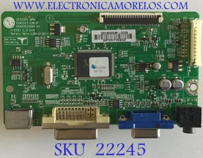 MAIN PARA MONITOR LG / EAX63523305 / EAX63523305(0) / NP207104Q2 / PANEL LM230WF3 (SL)(E1) / MODELO IPS235V-BNX.AUSHRSN