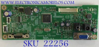 MAIN PARA MONITOR AOC ORIGINAL / NUMERO DE PARTE FHCB0A403 / 715G9450-M01-000-004F / (F)FHCB0A40300000 / PANEL LM270WF5 (S3)(A2) / MODELO 270LM00029