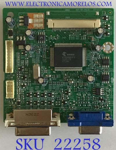 MAIN PARA MONITOR VIEWSONIC / 79P23130050GR / 492A00721300R / ILIF-187 REV:B / PANEL M236HGE-L20 / MODELO VX2450WM-LED