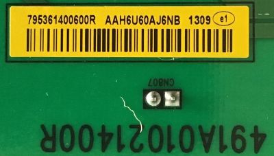 FUENTE DE PODER PARA MONITOR VIEWSONIC / 795361400600R / 491A01021400R / ILPO-031 REV:A / PANEL M236HGE-L20 / MODELO  VX2450WM-LED - Imagen 3