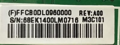 MAIN PARA MONITOR DELL / FFCB0DL096 / 715G7650-M01-000-0H4I / (F)FFCB0DL0960000 / PANEL LM230WF9 (S1)(B1) / MODELO S2316M - Imagen 3