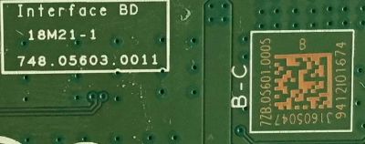 MAIN PARA MONITOR HP / 18M21-1 / 748.05603.0011 / PANEL W238HBAP1 / MODELO P244 - Imagen 2