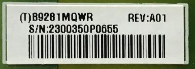 FUENTE DE PODER PARA MONITOR DELL / B9281MQWR / 715G4210-P02-004-0H1S / (T)B9281MQWR / PANEL M190CGE-L20 REV.C1 / MODELO E1913C - Imagen 2