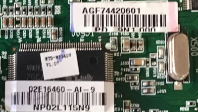 MAIN PARA MONITOR LG / EAX61750001 / EAX61750001 (2) / NP02L115N9 / MODELO W2340VG-PNV.AUSOASN - Imagen 3