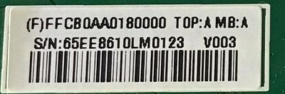 MAIN PARA MONITOR AOC / FFCB0AA018 / 715G7639-M0A-000-004K / (F)FFCB0AA0180000 / PANEL LM270WF (S2)(CQ) / MODELO 270LM00005 - Imagen 3