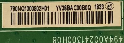 MAIN PARA MONITOR HP / 790NQ1300802H01 / 494A00241300H08 / PANEL LTM238HL06 / MODELO E243M - Imagen 2