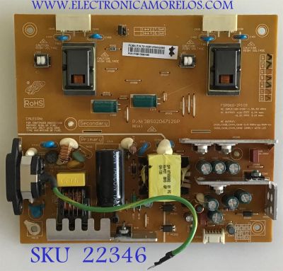 FUENTE DE PODER PARA MONITOR HANNSPRE / 70-H2512300G090 / FSP060-2PI09 / 3BS0206712GP / PANEL HSD250MUW2-A00 REV:1 / MODELO HF257HPB