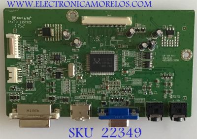 MAIN PARA MONITOR DELL / 795401300800R / 492A01051300R / ILIF-226 / PANELLTM230HT05 / MODELO ST2320LF