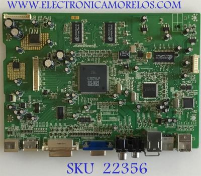 MAIN PARA MONITOR GATEWAY / 791181300800R / 491181300100R / ILIF-044 REV B / PANEL LTM240CT03 / MODELO LP2417 MEY83