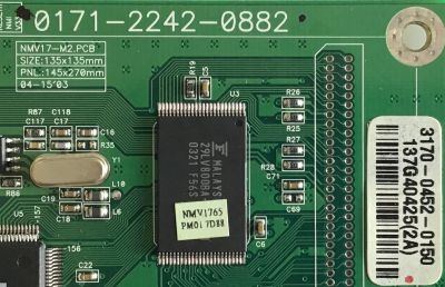 MAIN PARA MONITOR NEC / 3170-0452-0150 / 0171-2242-0882 / PANEL LM170E01 (A5)(NJ) / MODELO LCD1765 - Imagen 2