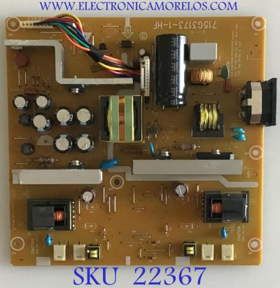 FUENTE DE PODER PARA MONITOR DELL / 8D42EAB9 / 715G3173-1-HF / (T)8D42EAB9 / PANEL LTM230TT02 / MODELO SP2309WC