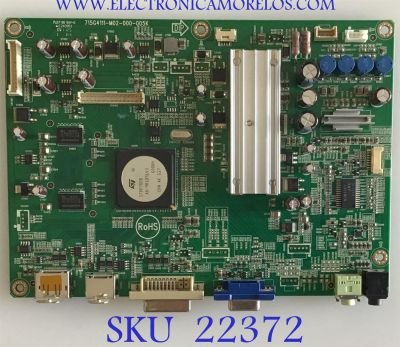 MAIN PARA MONITOR ASUS / GQBCBCA015 / 715G4111-M02-000-005K / (T)GQBCB CA015 / PANEL M270H1-L01 REV.C4 / MODELO VE276Q