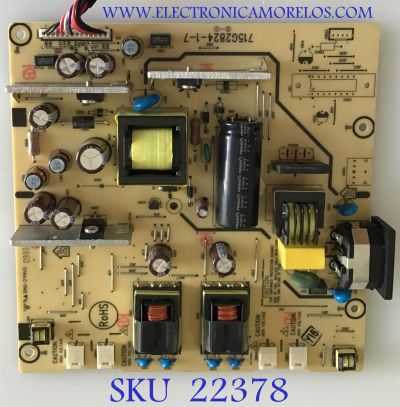FUENTE DE PODER PARA MONITOR HP / 8E42QWP / 715G2824-1-7 / (T)8E42SQWP / PANEL LTM230HT01 / MODELOS W2338H / TS-23W8H