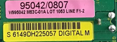 MAIN PARA TV.  INSIGNIA / CA16I96231 / CEJ460A / 6149DH / PANEL V315H1-L02 REV.C1 / MODELO NS-LBD32X-10A - Imagen 2