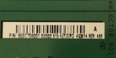 TARJETA SD PARA MONITOR DELL / 5E0CT08001 / 4H.0CT08.A01 / 453674 REV:A00 / PANEL LTM240CS05-C03 / MODELO 2408WFPB - Imagen 2
