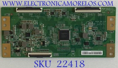 T-CON HISENSE / 44-9771401A / 47-6021235 / HV550QUBH10 / PANEL HD550S1U81-L1\S0\GM\ROH / MODELOS 55R6E / V555-G4 LHBFYKLV