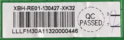 TARJETA FRC PARA TV DIGITALSTREAM / LF.M30.A1 1305 / LLLFM30A113 / 130427 / PANEL TLV5521-01LEDM / MODELO DETK550D - Imagen 2