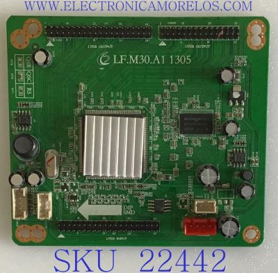 TARJETA FRC PARA TV DIGITALSTREAM / LF.M30.A1 1305 / LLLFM30A113 / 130427 / PANEL TLV5521-01LEDM / MODELO DETK550D