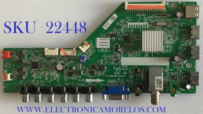 MAIN PARA TV TCL / V8-0MS39AR-LF1V002(G4) / 40-0MS39N-MAD2HG / GTO000018A / PANEL LVF400CM0T E20 / MODELO 40FD2700