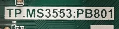 MAIN FUENTE ((COMBO)) PARA TV RCA / 260104014010 / TP.MS3553.PB801 / N19061232 / 4100034610 / PANEL HK395WLEDM-CHB8H / V400HJ6-PE1 / MODELO TR4038-G - Imagen 3