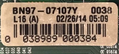 MAIN PARA TV SAMSUNG / BN94-06194C / BN41-01964A / BN97-07107Y / MODELO PN64F5500AFXZA UW01 - Imagen 2
