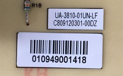 FUENTE DE PODER PARA TV HANNSPREE / UA-3810-01UN-LF / PANEL HSD250MUW2-A00 REV:1 / MODELO ST259MUB / HSG1074 - Imagen 2