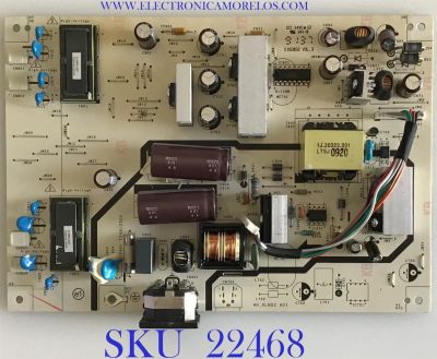 FUENTE DE PODER PARA MONITOR ACER / 5E0LN02003 / 4H.0LN02.A01 / 552924 B /PANEL M240HW01 V.0 / MODELO P244W BD