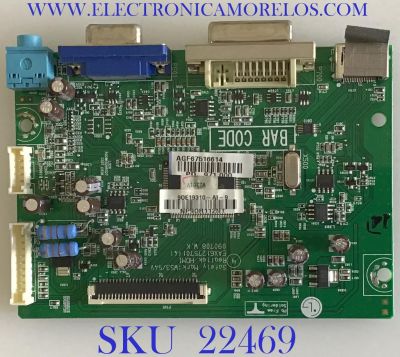 MAIN PARA MONITOR LG / EAX61275701 / EAX61275701 (4) / NP90R112NT / PANEL LM230WF1 (TL)(A3) / MODELO W2361V-PFV.AUSOASN