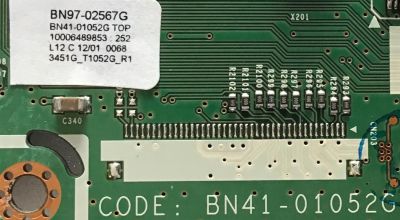 MAIN PARA MONITOR SAMSUNG / BN94-02792L / BN41-01052O / BN97-02567G / PANEL LTI400HA04 / MODELO LH40MGQLBS/ZA SP01 - Imagen 3