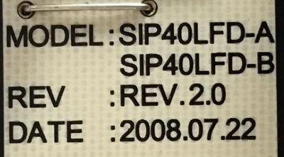 FUENTE DE PODER PARA MONITOR SAMSUNG / BN44-00228B / SIP40LFD-A / SIP40LFD-B / PANEL LTI400HA04 / MODELOS  LH40MGQLBS/ZA SP01 / LH40MGQLGA/ZA SP01 / LH40MGQLGA/ZA 0001 / LH40MGQLBS/ZA 400FP-2 / LH40MGQLBS/ZA SP01/ MAS MODELOS EN DESCRIPCION - Imagen 2