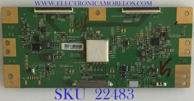 T-CON PARA TV SONY / 6871L-4532A / 6870C-0598A / 4532A / PANEL YS6S550CNG02B / MODELO XBR-55X700D