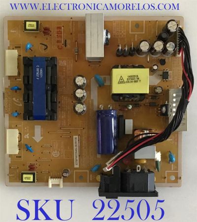 FUENTE DE PODER PARA MONITOR SAMSUNG / BN44-00297D / PWI2304SL / PANEL M240HW01 V.2 / MODELO LS24KIZFV/ZA