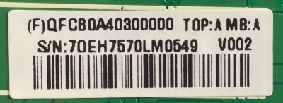 MAIN FUENTE ((COMBO)) PARA MONITOR AOC / QFCB0A403 / 715G239-MOD-000-004L / (F) QFCB0A40300000 / PANEL LM270WF5 (S3)(A2) / MODELO 270LM00029 - Imagen 2