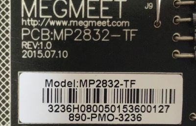 FUENTE DE PODER PARA MONITOR SEIKI / 890-PMO-3236 / MP2832-TF / PANEL M280DGJ-L30 REV.C1 / MODELO SM28UTR - Imagen 2