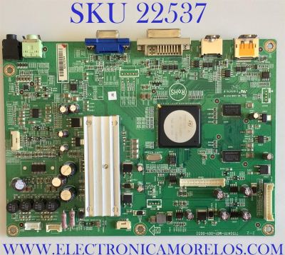 MAIN PARA MONITOR ASUS / GQCCB0US012 / 715G4111-M01-001-005I / (T)GQCCB0US012 / PANEL M270HGE-L20 REV.C1 / MODELO VE278Q