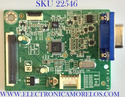 MAIN PARA MONITOR DELL / 790EZ1300700R00 / 492A009T1300H01 / ILIF-421 V.A / PANEL M195RTN01.1 / MODELO E2015HVF