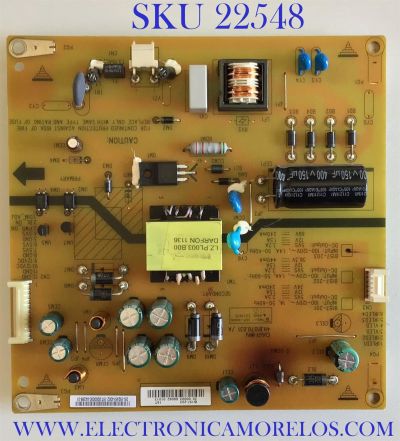 FUENTE DE PODER PARA TV TOSHIBA / 1924S14002 / 4H.B1570.021 / B157-203 / PANEL M240HW01 V.D / MODELO 24SL410U