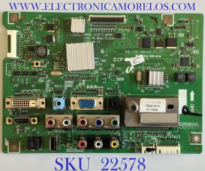 MAIN PARA TV SAMSUN / BN91-04683B / BN41-01303A / MODELO LS27EMNKUY/ZA