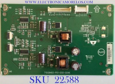 LED DRIVER PARA MONITOR AOC / LNPCGP621MQD2 / 715G8483-P01-000-004K / (Q)LNPCGP621MQD2