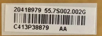 FUENTE DE PODER VIEW SONIC / 55.7S002.002G / 48.7C701.02N / L9344-2N / PANEL M270H1-L01 REV.C4 / MODELO  VA2703 - Imagen 3