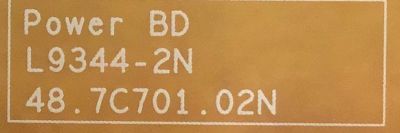 FUENTE DE PODER VIEW SONIC / 55.7S002.002G / 48.7C701.02N / L9344-2N / PANEL M270H1-L01 REV.C4 / MODELO  VA2703 - Imagen 2